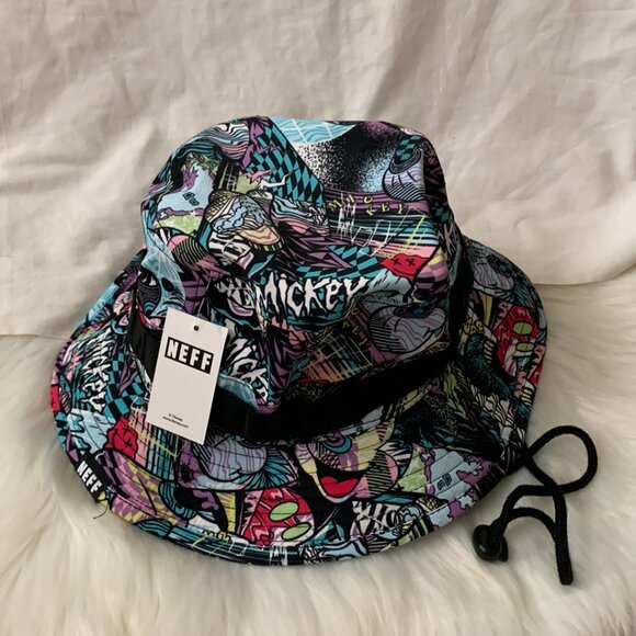 NEFF x DISNEY Mickey Mouse Bucket Hat Set of 2 NEW - Picture 2 of 6